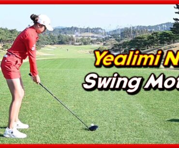 LPGA Top Leader "Yealimi Noh" Solid Driver-Iron Swing & Slow Motions