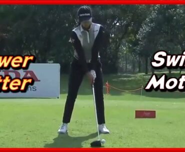 LPGA Distance Queen "Patty Tavatanakit" Powerful Swing & Slow Motions