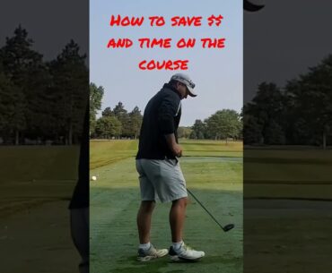 How to save money and time on the golf course
