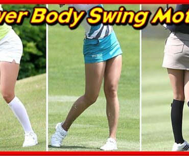 Who is She? LPGA Top Leaders' Beautiful Lower Body Swing Motions