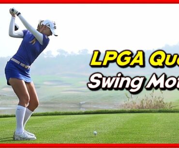 LPGA Top Leader "Jessica Korda" Beautiful DriveriIron Swing & Slow Motion