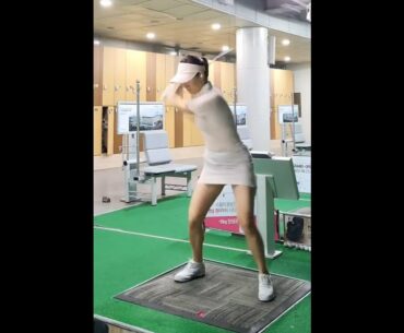 와 파워😮😮🔥🔥🔥 샷소리 진심조아요 #golf #short  #골프  | GOLF VN