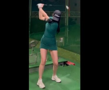 스윙 넘 예뻐용❤️ #golf #short  #골프  | GOLF VN
