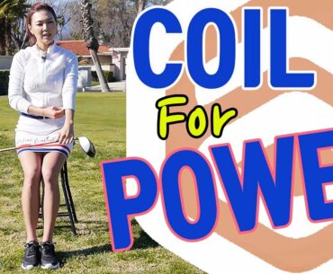 Coil & Powerful Drive | Golf with Aimee