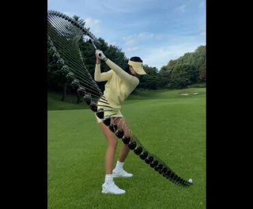 깔꼼한 스윙💚 #golf #short  #골프  | GOLF VN