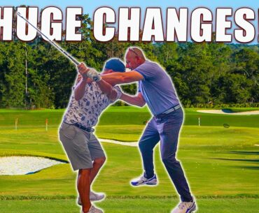 Huge Golf Swing Changes with a Small Tweak!