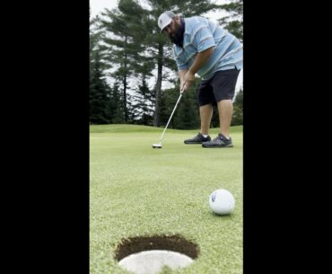 Golf Fails: Walking in A Miss and Coerced Read #shorts