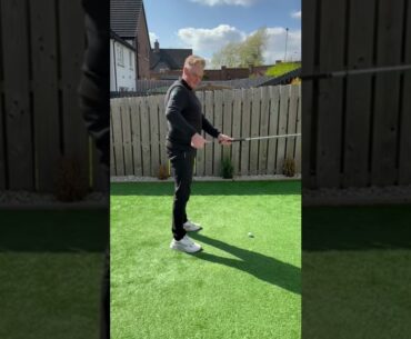 How to have the perfect golf posture. #shorts