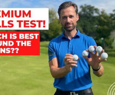 Premium Golf Balls Tested Around the Greens! Which Ball is Best??