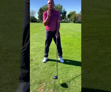 How To Add More Distance To Your Drives The Easy Way #shorts #youtubegolf #golfshort