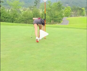 Par is good! 🏌️‍♀️ #은지프로🙆   #허은지프로💋 | GOLF VN