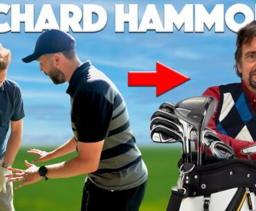 I gave Richard Hammond a Golf Lesson! (Funny!)