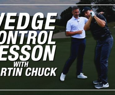 CONTROLLING WEDGE DISTANCE // Ian's Wedge Lesson featuring Martin Chuck