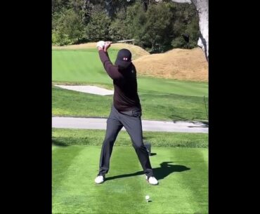 Golf Swing: Flawless Slow-mo #adamscott  #golfswing #ladygolfers #golfgirl #mahsa_amini