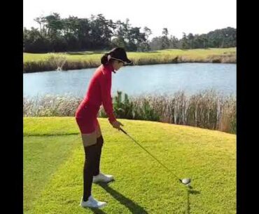 빨강은 섹쉬해서 좋앙   #허은지프로💋 | GOLF VN
