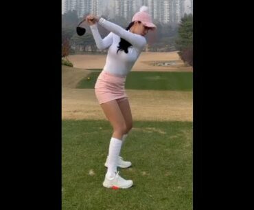 힘있게 딱~~~이쁘네요  #golf #short  #골프  | GOLF VN