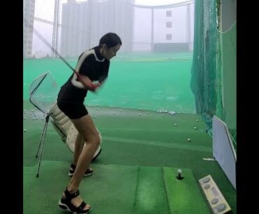 간지나는골프백🤟캬 ~  #허은지프로💋 | GOLF VN