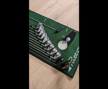 Can you make a perfect putt with every club? #golfclubs #golfchallenge #putting #golf #shorts
