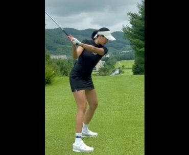 블랙쉬크 파우치벨트🌚🖤 #golf #short  #골프  | GOLF VN