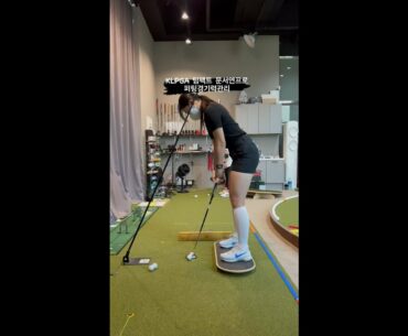 klpga 문서연프로 퍼팅경기력관리 #golf #short  #골프  | GOLF VN
