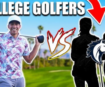 3V3 REMATCH Against College Golfers!