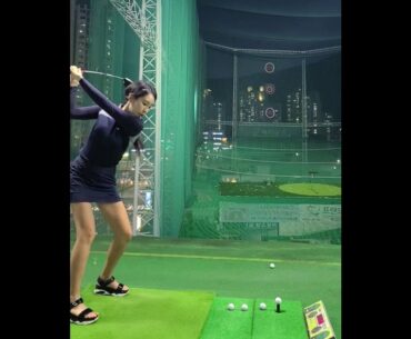 #허은지프로💋 3번우드로 ㅋㅋㅋㅋㅋ쉽죠잉^^  | GOLF VN