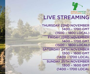 Andalucia Costa del Sol Open de Espana Final Round