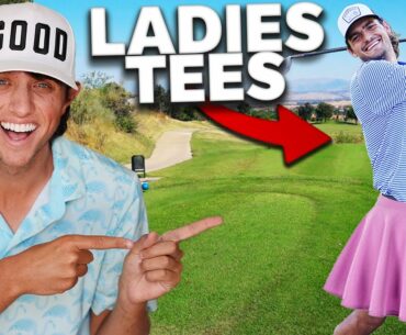 He Started 1,000 Yards Closer | Front Tees Vs Back Tees