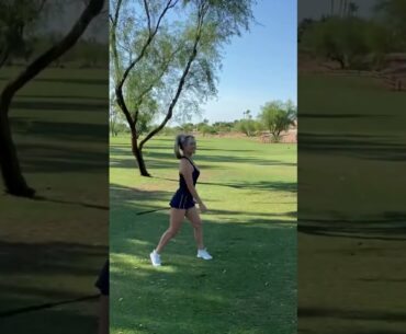 Touch of class babe #shorts #golfgirls #golf
