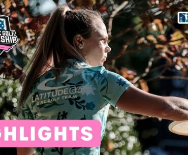 Round 3 Highlights | Throw Pink Women's Disc Golf Championship
