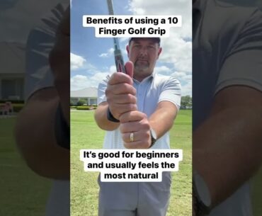 10 Finger Golf Grip! #shorts #golfshorts #golf #golfer #golftips