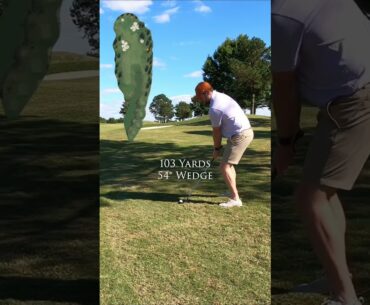 Cutter Creek Golf Club 6th Hole #shorts #golf #viral