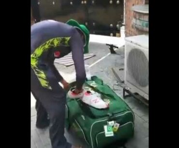 Mohammad Amir gifted his Spike Shoes