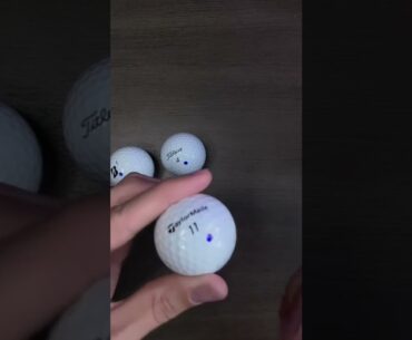 How I mark my golf balls 2022 #shorts