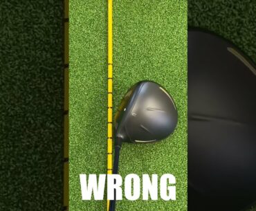HOW TO HIT DRIVER BETTER! 3 Easy Steps! #shorts