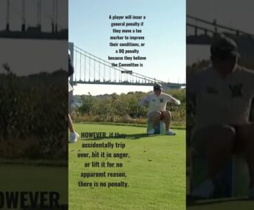 Moving a Tee Marker - Golf Rules Explained