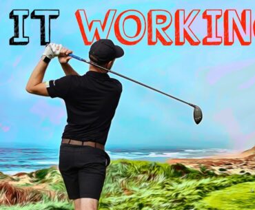 FIRST GOLF MATCH with MY NEW GOLF SWING is it working?