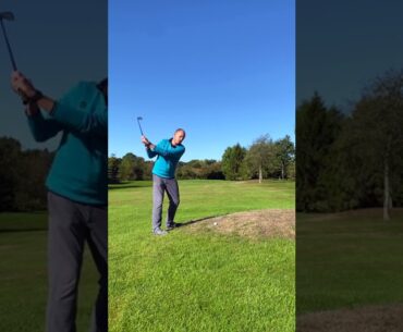 Simple SLOPING Lie Guide - Ball Above Feet Golf Shot