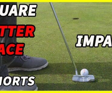 A Drill To Check On Putter Alignment At Impact #shorts