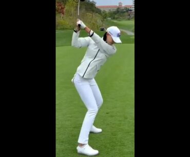 문정민 프로 시원한 스윙 ❤️ #golf #short  #골프  | GOLF VN