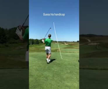 Guess his handicap #golf #shorts