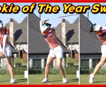 LPGA Rookie of The Year "Atthaya Thitikul" Powerful Swing & Slow MotionsㅣDriver Wood Iron