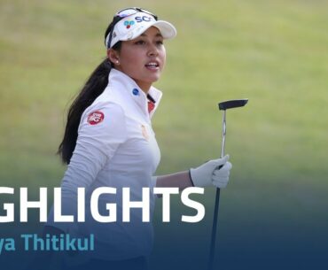 Atthaya Thitikul Round 2 Highlights | 2022 BMW Ladies Championship