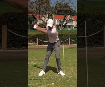 Want to Stop Sliding in The Downswing? Try this