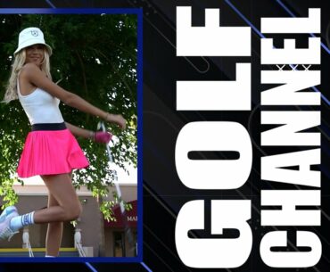 Instagram’s glam golf girls Elise Lobb Dzingel | Golf Swong 2022