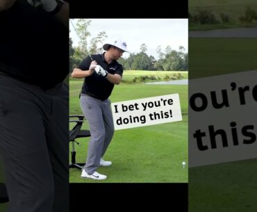 Losing Posture In The Downswing #shorts