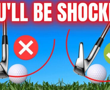 This iron swing TECHNIQUE is SO EASY you'll be SHOCKED