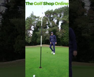 Eyes Closed Putting Drill - Can You Feel Where the Ball Went? #shorts