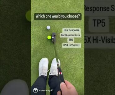 What golf ball would you CHOOSE? #shorts