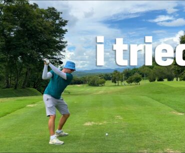 First Golf in 3 Months But It Didn't Last